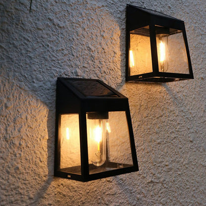 Waterproof  Bulb Intelligent Three Modes Modern Solar Wall Lights