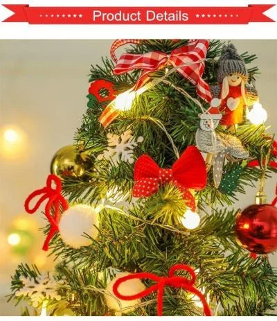 Artificial Christmas Tree Decoration With Lights