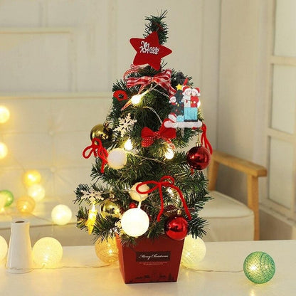 Artificial Christmas Tree Decoration With Lights