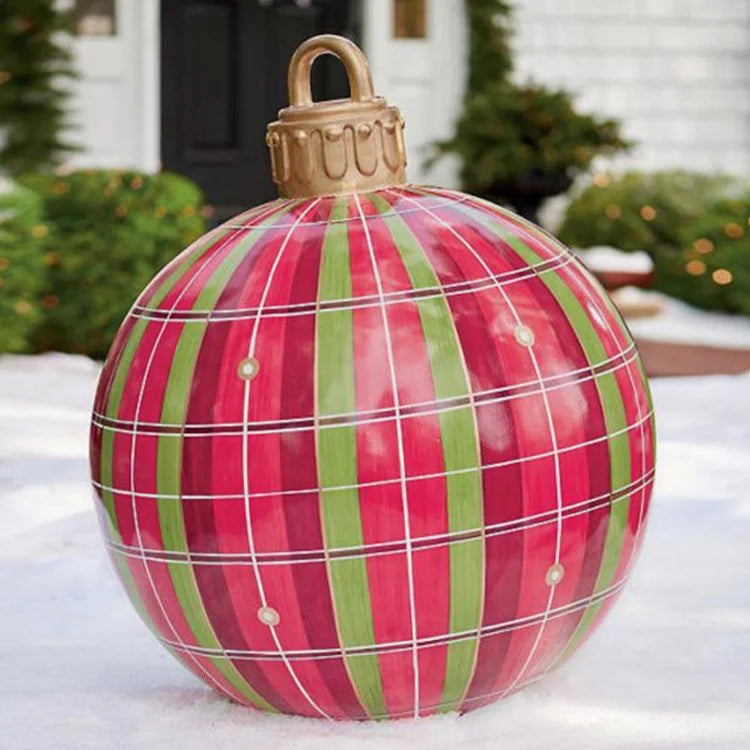 Outdoor Christmas PVC inflatable Decorated Ball