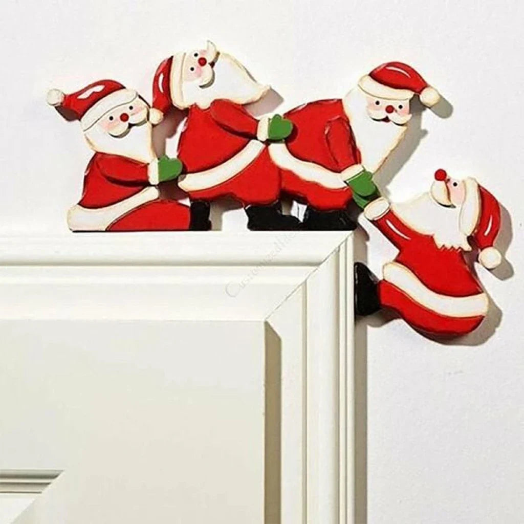 Christmas door frame decoration