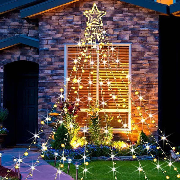 Christmas Decorations Outdoor Star Lights