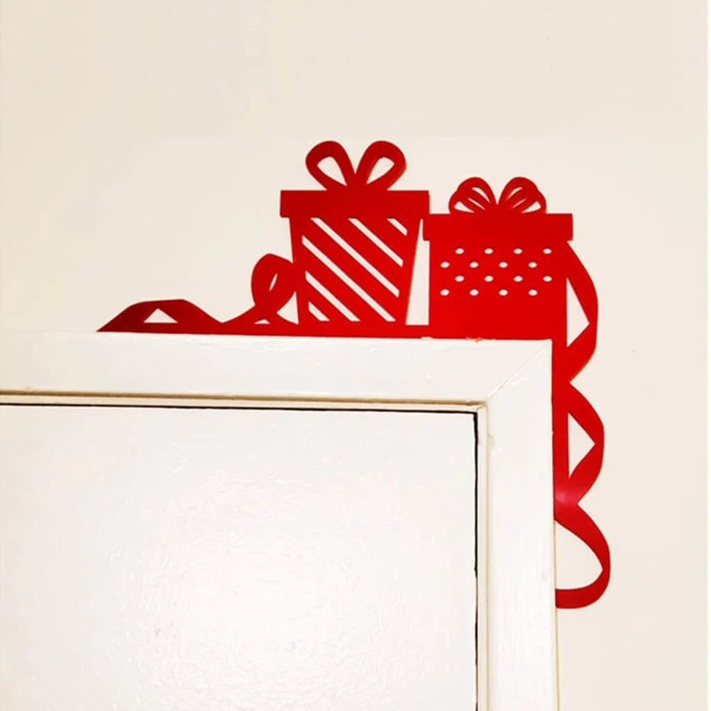 Christmas door frame decoration