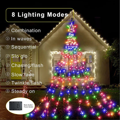 Christmas Decorations Outdoor Star Lights