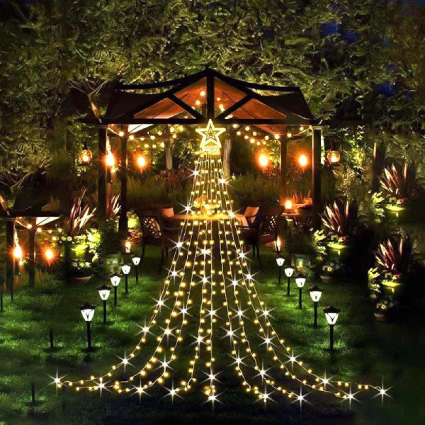 Christmas Decorations Outdoor Star Lights