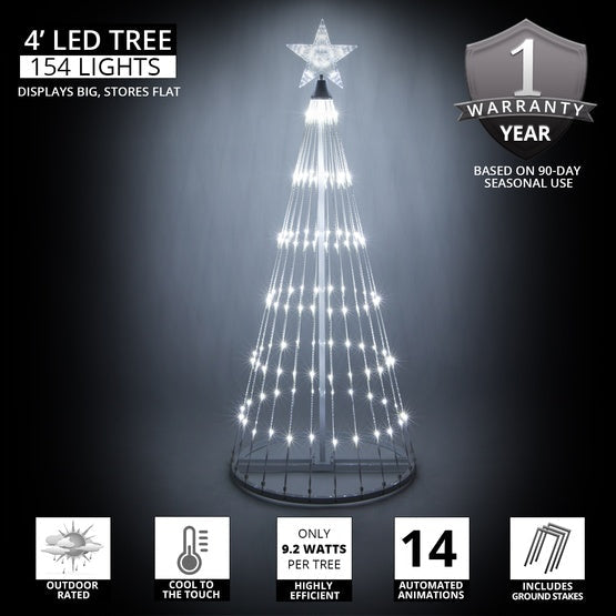 LED Animated Lightshow Outdoor Christmas Tree