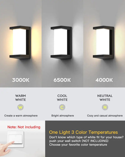 3 Light Colors Led Light Fixtures