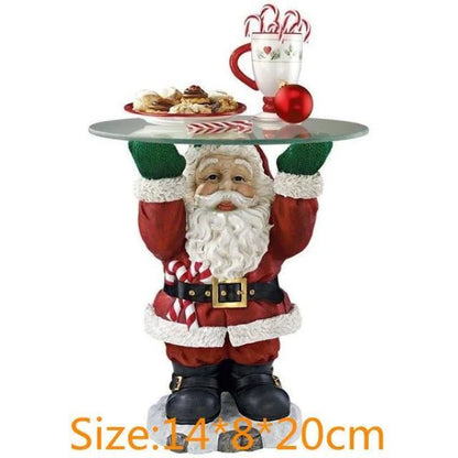 Santa Snack Stand Holiday Party Decoration