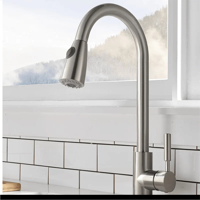 Expansive Gourmet Kitchen Faucet