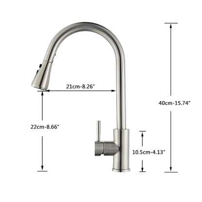 Expansive Gourmet Kitchen Faucet