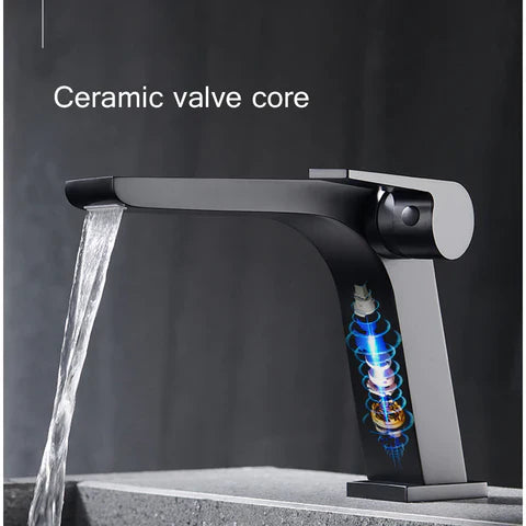 Modern Single-Handle Bathroom Faucet