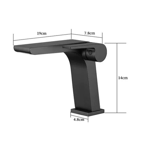 Modern Single-Handle Bathroom Faucet